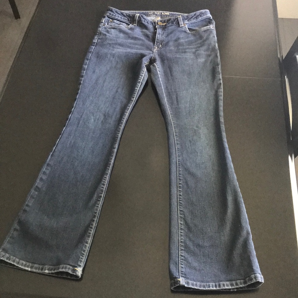 MICHAEL KORS classic medium wash bootcut Jeans